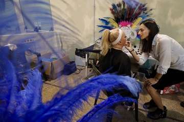 Luisa Lozano, Gran Dama del Carnaval de 'Una noche en Río' (Foto TA)