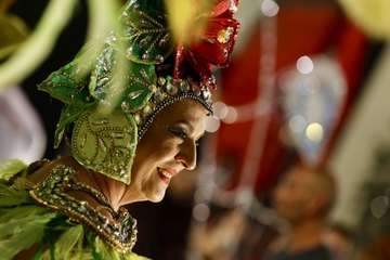 Luisa Lozano, Gran Dama del Carnaval de 'Una noche en Río' (Foto TA)