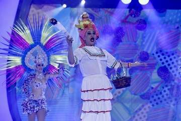 Luisa Lozano, Gran Dama del Carnaval de 'Una noche en Río' (Foto TA)