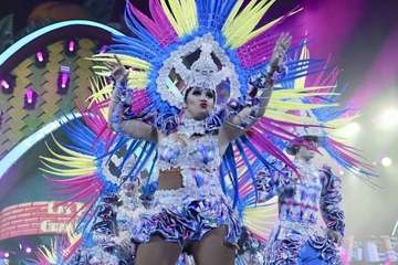 Luisa Lozano, Gran Dama del Carnaval de 'Una noche en Río' (Foto TA)
