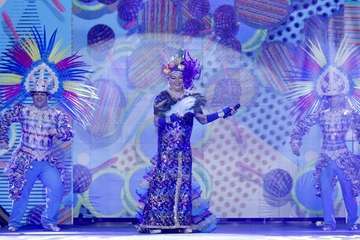 Luisa Lozano, Gran Dama del Carnaval de 'Una noche en Río' (Foto TA)