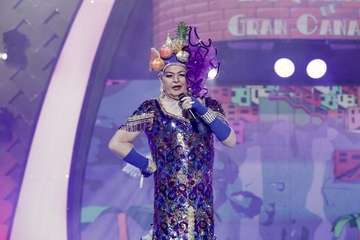 Luisa Lozano, Gran Dama del Carnaval de 'Una noche en Río' (Foto TA)