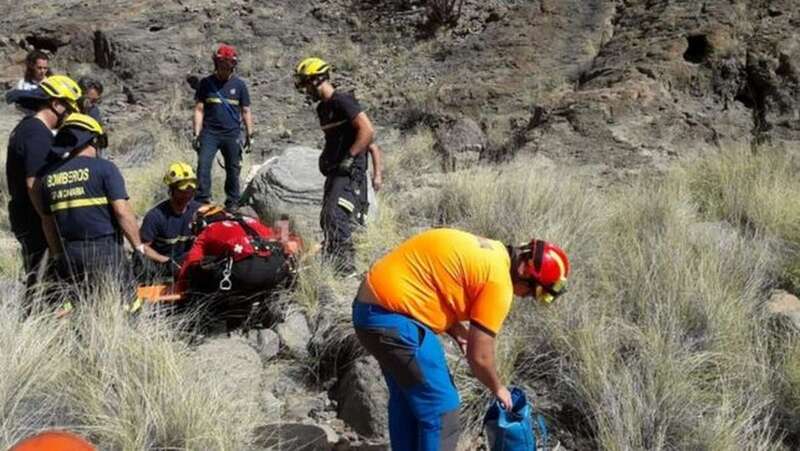 Un senderista muere de una caída en Mogán, donde otra resulta herida (Foto TA)