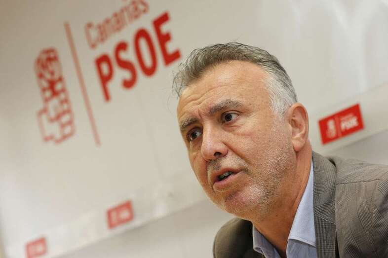 El secretario general de los socialistas canarios y vicepresidente del Cabildo, Ángel Víctor Torres (Foto TA)