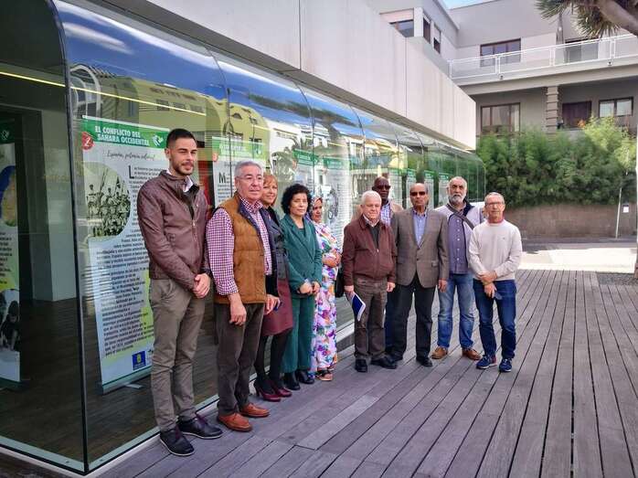 La exposición incluye 10 paneles informativos (Foto TA)