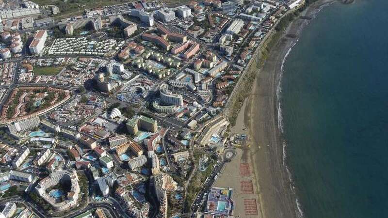 Vista aérea de Maspalomas (Foto Canarias7)