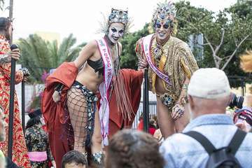 Unas 200.000 personas disfrutaron de la Gran Cabalgata del Carnaval de Una noche en Río (Foto TA)