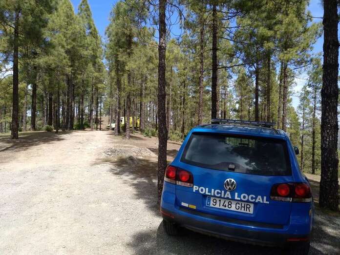 Imagen de la zona en la que este jueves se localizó a Soledad (Foto TA)
