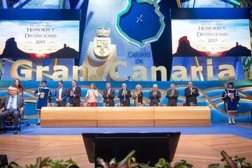 Gala de entrega de Honores y Distinciones 2019 del Cabildo de Gran Canaria (Foto TA)