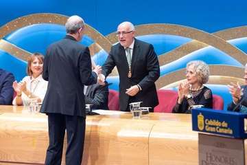 Gala de entrega de Honores y Distinciones 2019 del Cabildo de Gran Canaria (Foto TA)