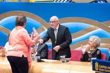 Gala de entrega de Honores y Distinciones 2019 del Cabildo de Gran Canaria (Foto TA)