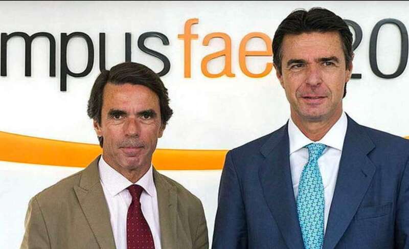 Aznar y Soria en una imagen de archivo (Foto TA)