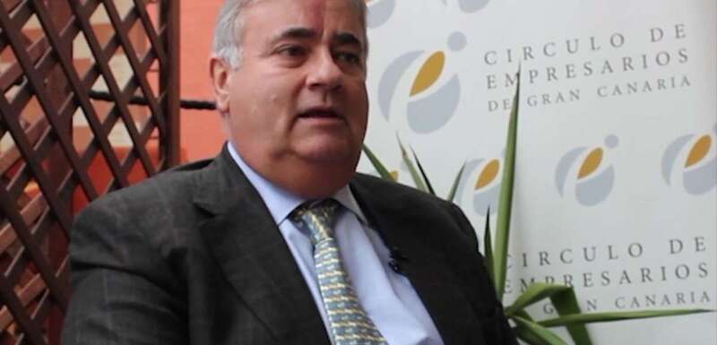 Mario Romero, presidente del Círculo de Empresarios de Gran Canaria, en una imagen de archivo (Foto TA)
