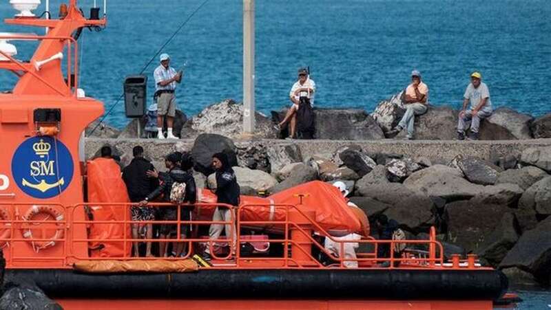 Imagen de una embarcación de Salvamento Marítimo en el sur de la Isla (Foto TA)