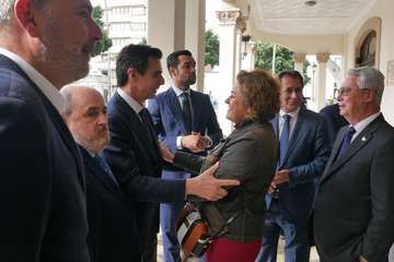 El expresidente José María Aznar presentó un libro en Gran Canaria (Foto Acfi Press)