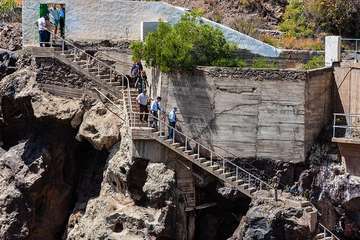  El proyecto de Chira-Soria prevé un salto similar a la presa de Cueva Niñas (Foto TA)