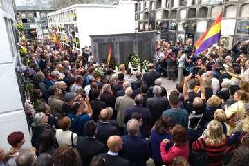  Telde, en el homenaje a los represaliados por el franquismo en el norte de Gran Canaria (Foto TA)