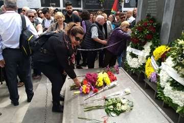  Telde, en el homenaje a los represaliados por el franquismo en el norte de Gran Canaria (Foto TA)
