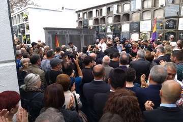  Telde, en el homenaje a los represaliados por el franquismo en el norte de Gran Canaria (Foto TA)