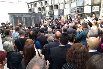  Telde, en el homenaje a los represaliados por el franquismo en el norte de Gran Canaria (Foto TA)