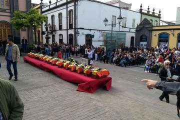  Telde, en el homenaje a los represaliados por el franquismo en el norte de Gran Canaria (Foto TA)