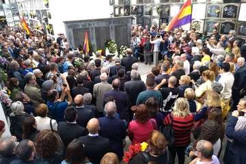  Telde, en el homenaje a los represaliados por el franquismo en el norte de Gran Canaria (Foto TA)