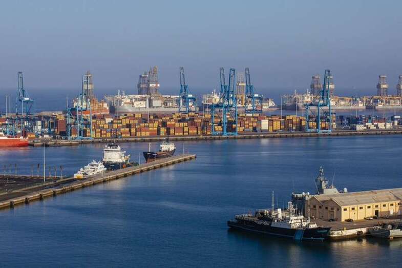 Imagen de archivo del Puerto de La Luz y de Las Palmas (Foto TA)