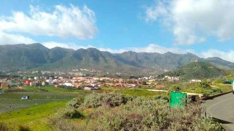 Panorámica de la vega de Valsequillo. El accidente se produjo en la carretera de Tenteniguada (Foto C7)