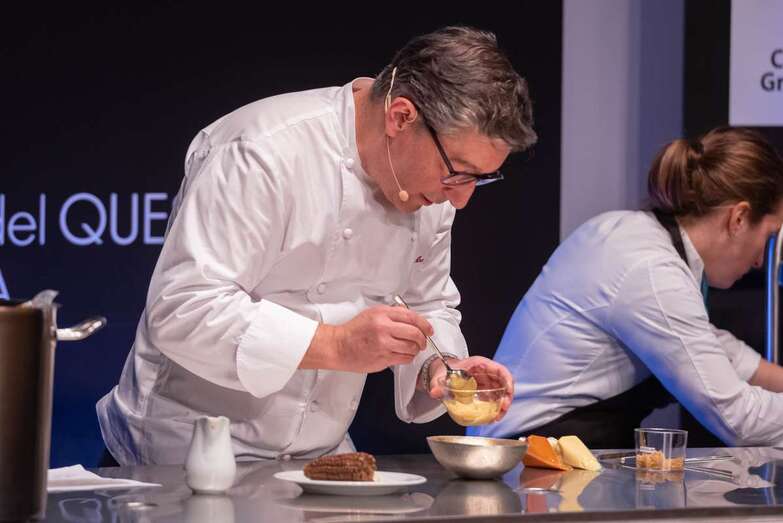 El chef Joan Roca, este lunes en Gran Canaria (Foto TA)