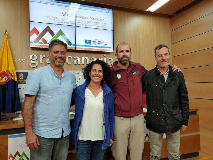 El V Congreso Nacional de Agentes Forestales y Medioambientales está organizado por el Cabildo y la Asociación de Agentes ForestalesÂ (Foto TA)