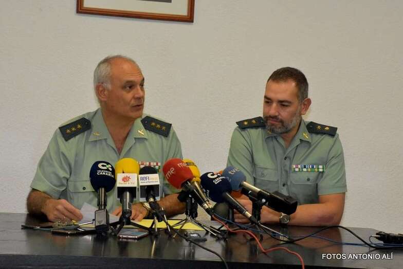 Momento de la rueda de prensa (Foto Antonio Alí)
