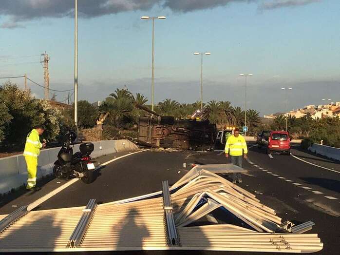 Imagen del siniestro (Foto TA)