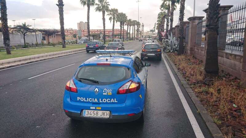 Vehículo de la Policía Local de Las Palmas de GC (Foto TA)