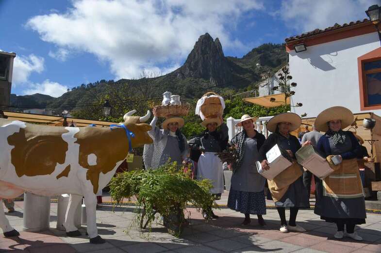 Imagen de la celebración del Día de las Tradiciones en Tenteniguada (Foto TA)