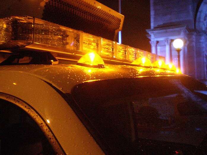 Sirenas de una ambulancia (Foto TA)