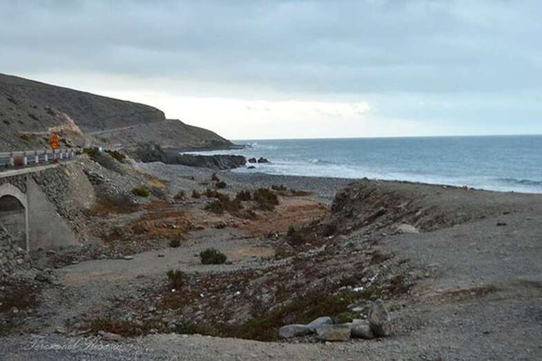 Playa de Triana, en el sur grancanario (Foto TA)