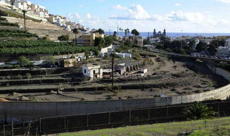 Imagen de archivo del Barranco de Guiniguada (Foto Canarias7)
