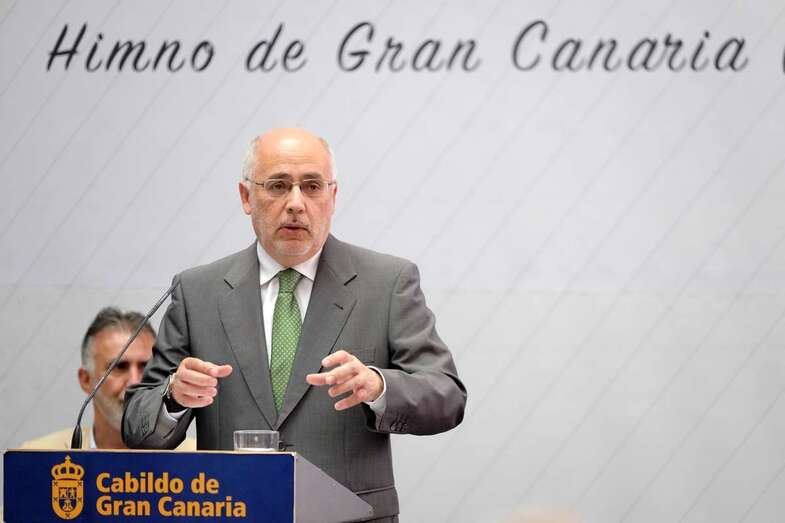 Antonio Morales, presidente del Cabildo de Gran Canaria (Foto TA)