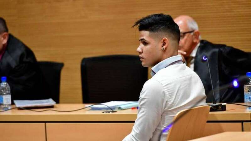 El acusado,  Flavio J.D.S., en una imagen de archivo durante el juicio (Foto Canarias7 / Juan Carlos Castro)