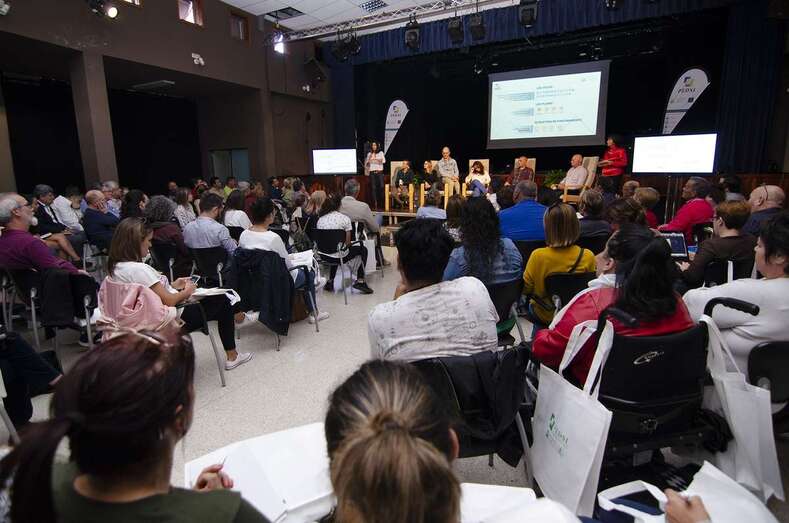 Imagen de la presentación del PEDSI en el Teatro Municipal (Foto TA)