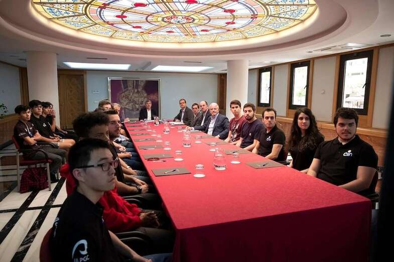 Fernando Clavijo, durante la presentación del acuerdo con la ULPGC (Foto TA)