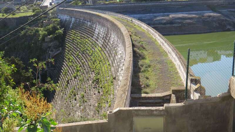 Se trata de una de las represas más representativas del patrimonio hidráulico de Canarias (Foto TA)