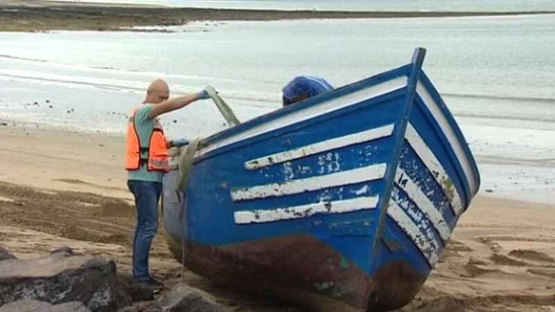 Imagen de archivo de una patera (Fotograma de RTVC)