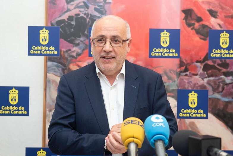 Antonio Morales, presidente del Cabildo de Gran Canaria (Foto TA)
