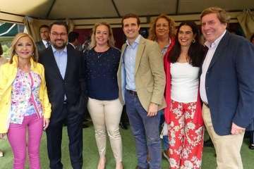 Encuentro de Casado en Telde con representantes de pymes y emprendedores (Foto TA)