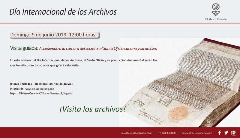 Cartel de la actividad (Foto TA)