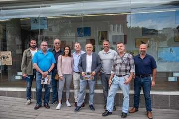  Una exposición fotográfica muestra en la fachada del Cabildo el esplendor de la fauna avícola de Gran Canaria (Foto TA)