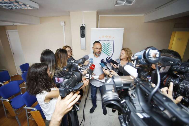 Jacinto Ortega, concejal de Cohesión Social (Foto TA)