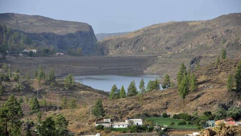 Imagen de archivo de la presa de Chira (Foto Canarias7 / Juan Carlos Alonso)
