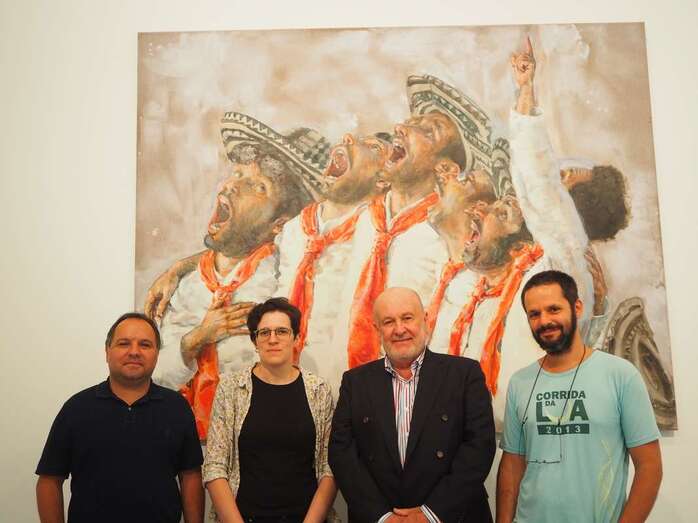 La doble exposición permanecerá abierta del 12 de julio hasta el 21 de septiembre (Foto TA)